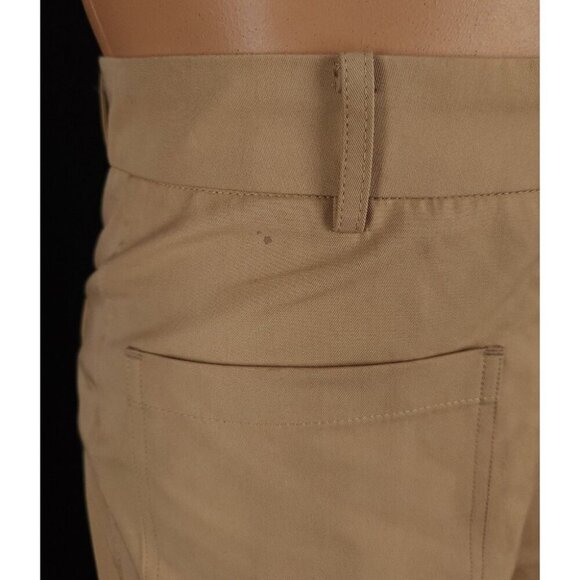 DRAE Cotton Patch Pocket Flared Trousers Size M Womens Beige $325 - Picture 10 of 14